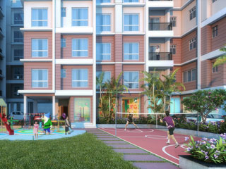 Flats Apartment Complex with play area