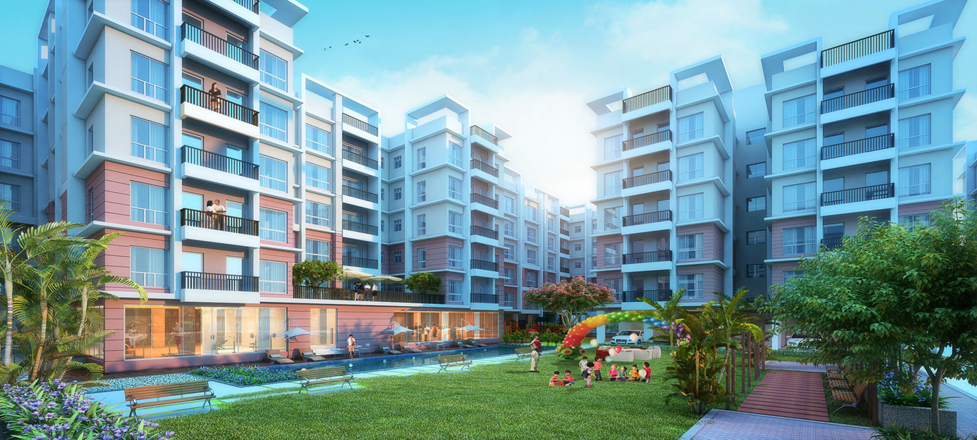 Buy 3 BHK Apartments Residential Complex on BT Road